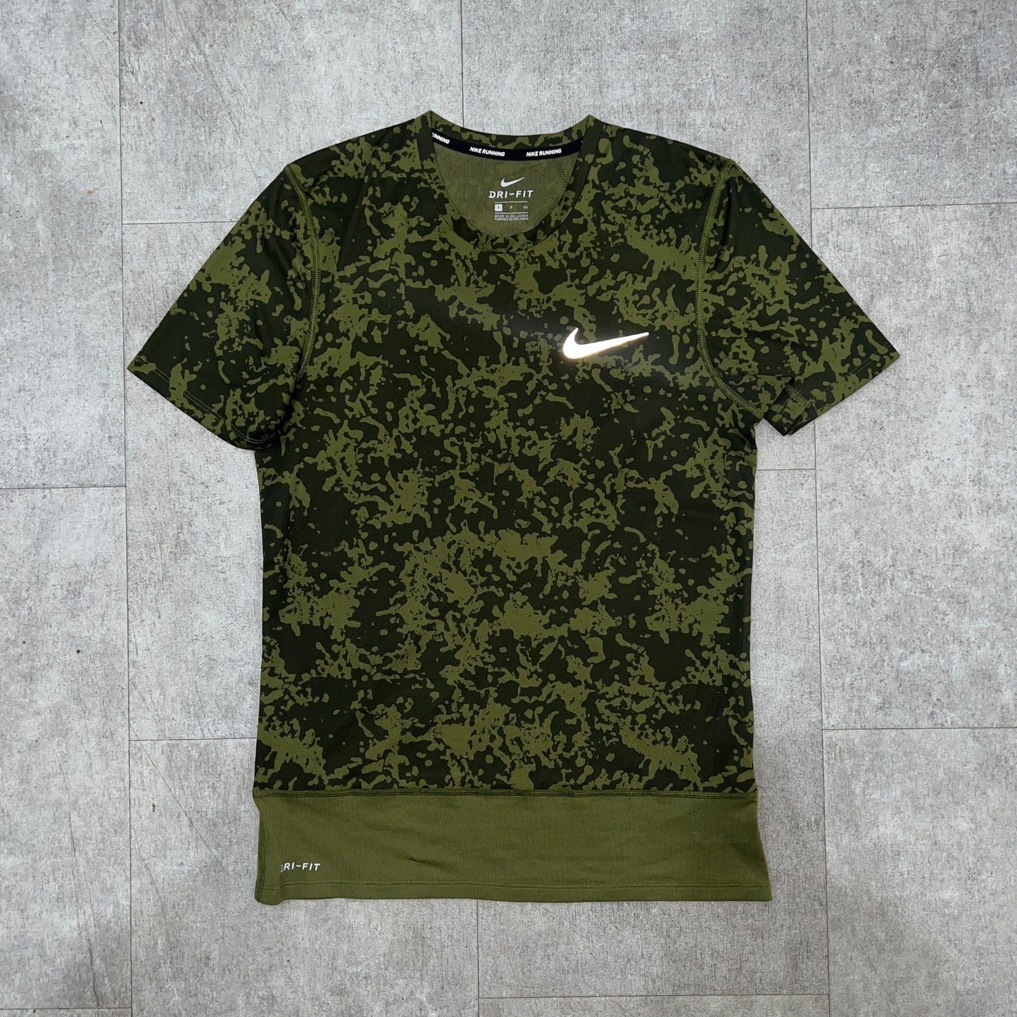 Rare Green Camo Running T-Shirt