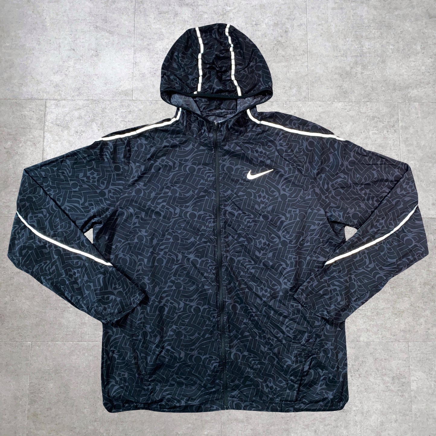 Rare Flash Pattern Running Jacket