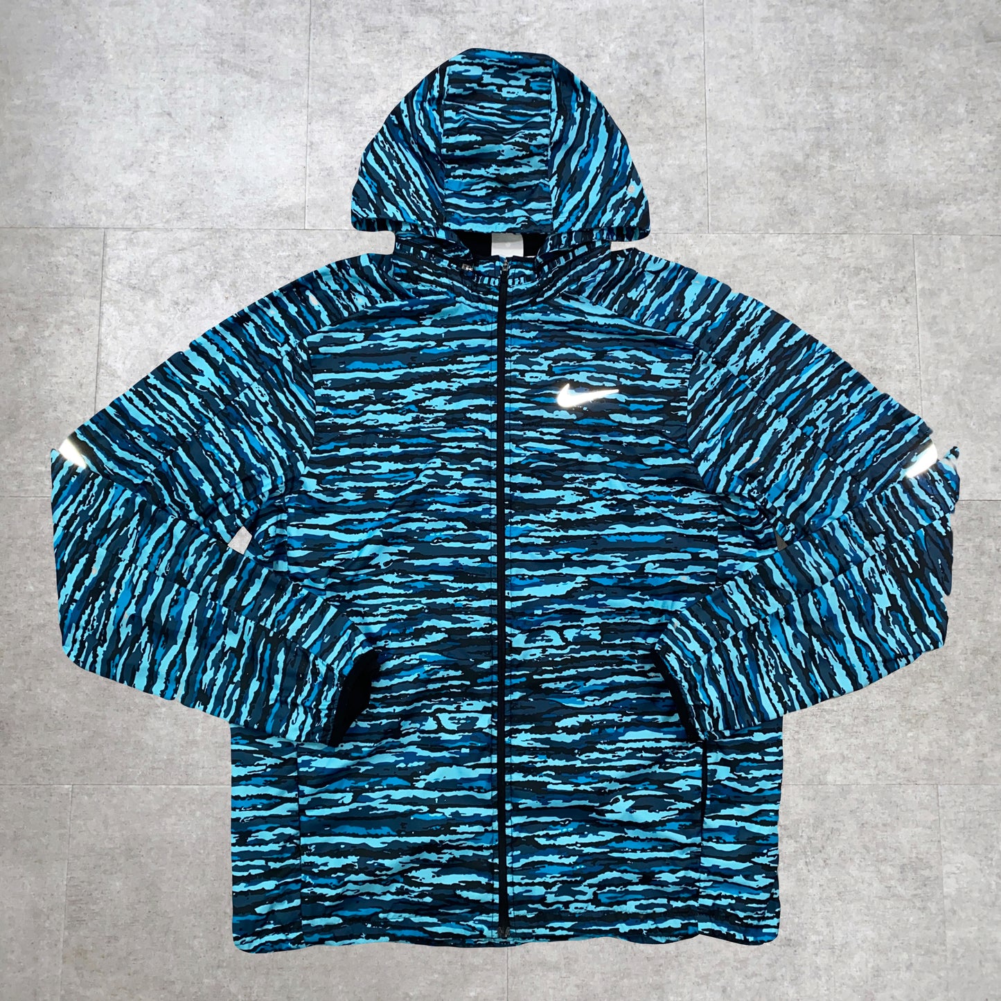Ultra Rare Aqua Camo Running Jacket