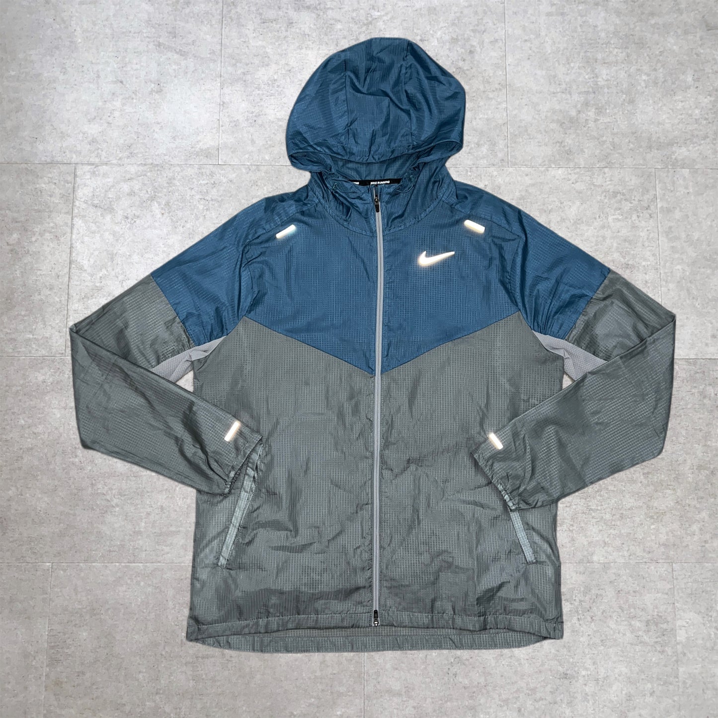 Rare Steel Blue Running Jacket