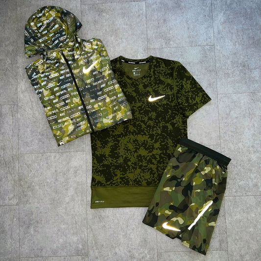 Rare Green Flash Running Jacket Set