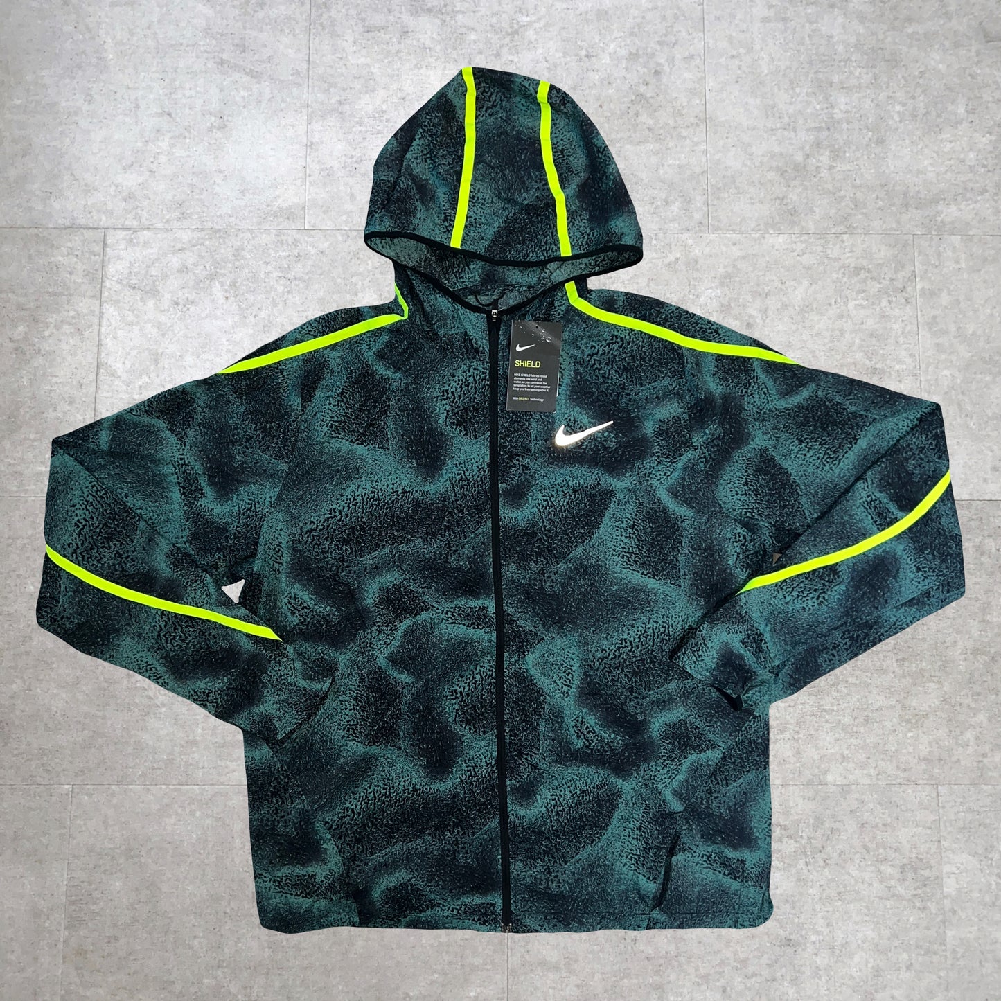 Ultra Rare Emerald Pattern Running Jacket