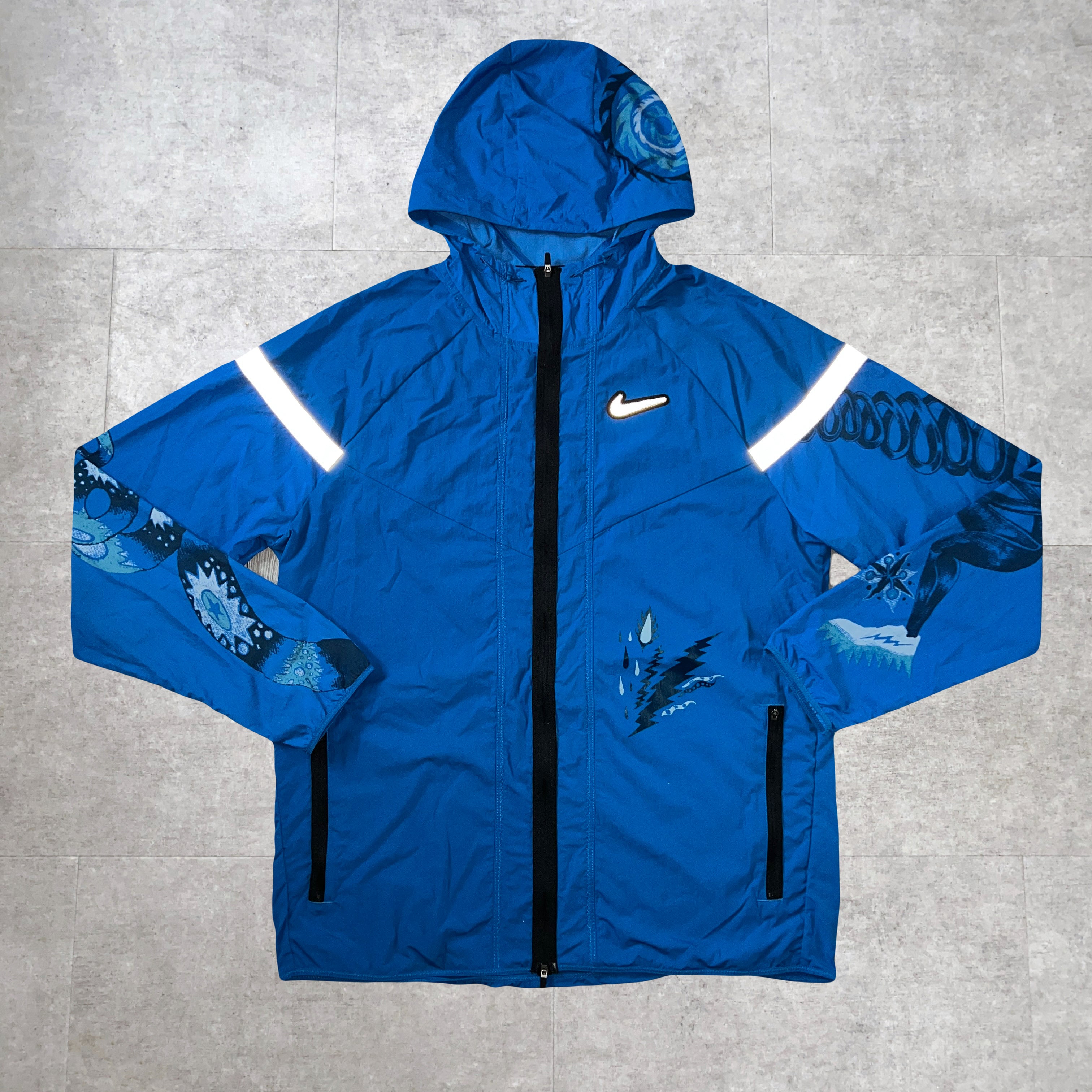 Ultra Rare Blue Dragon Running Jacket – Tech Threads UK