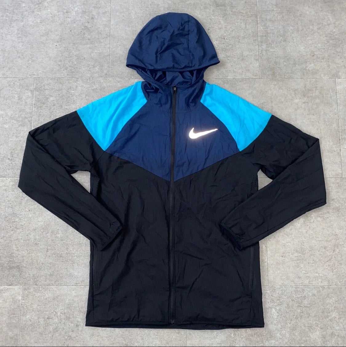 Rare Blue/Black Lightweight Running Jacket