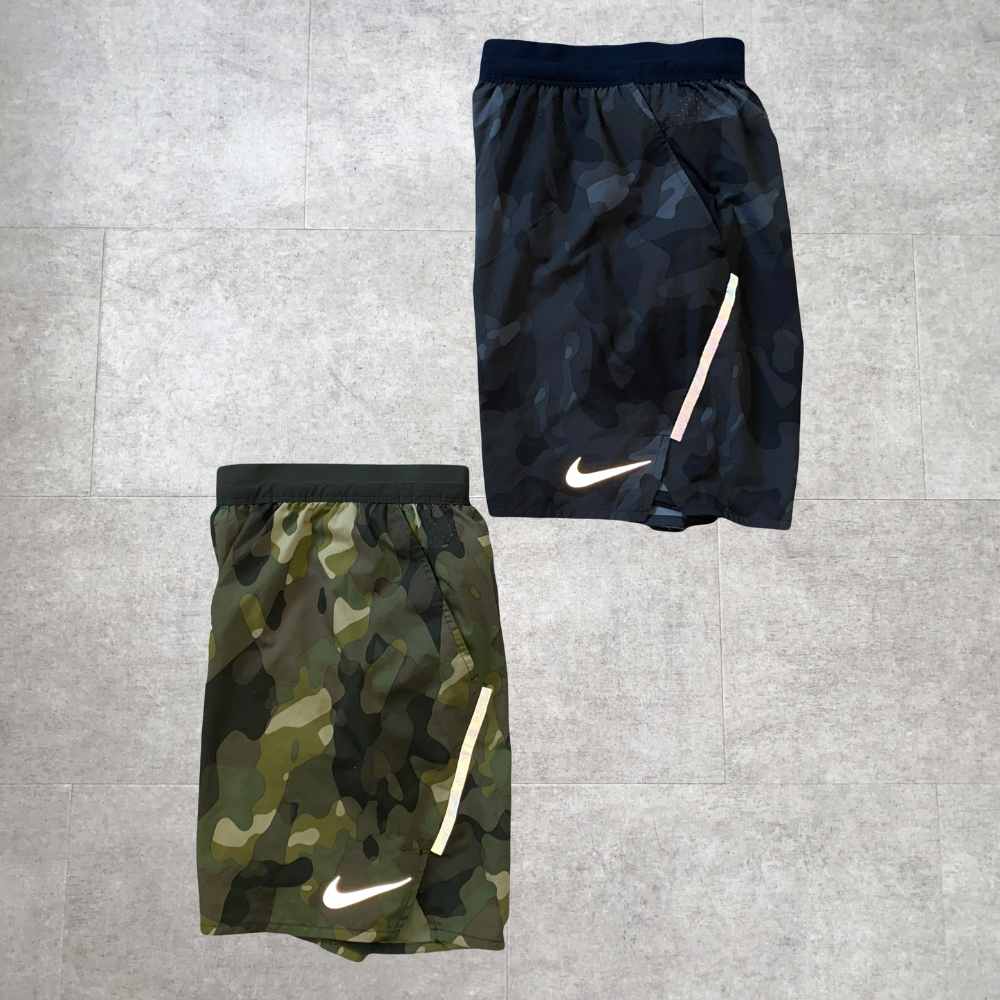 Ultra Rare Camo Running Shorts