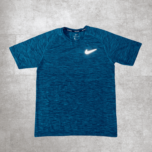 Rare Ocean Blue Knit Running T-Shirt