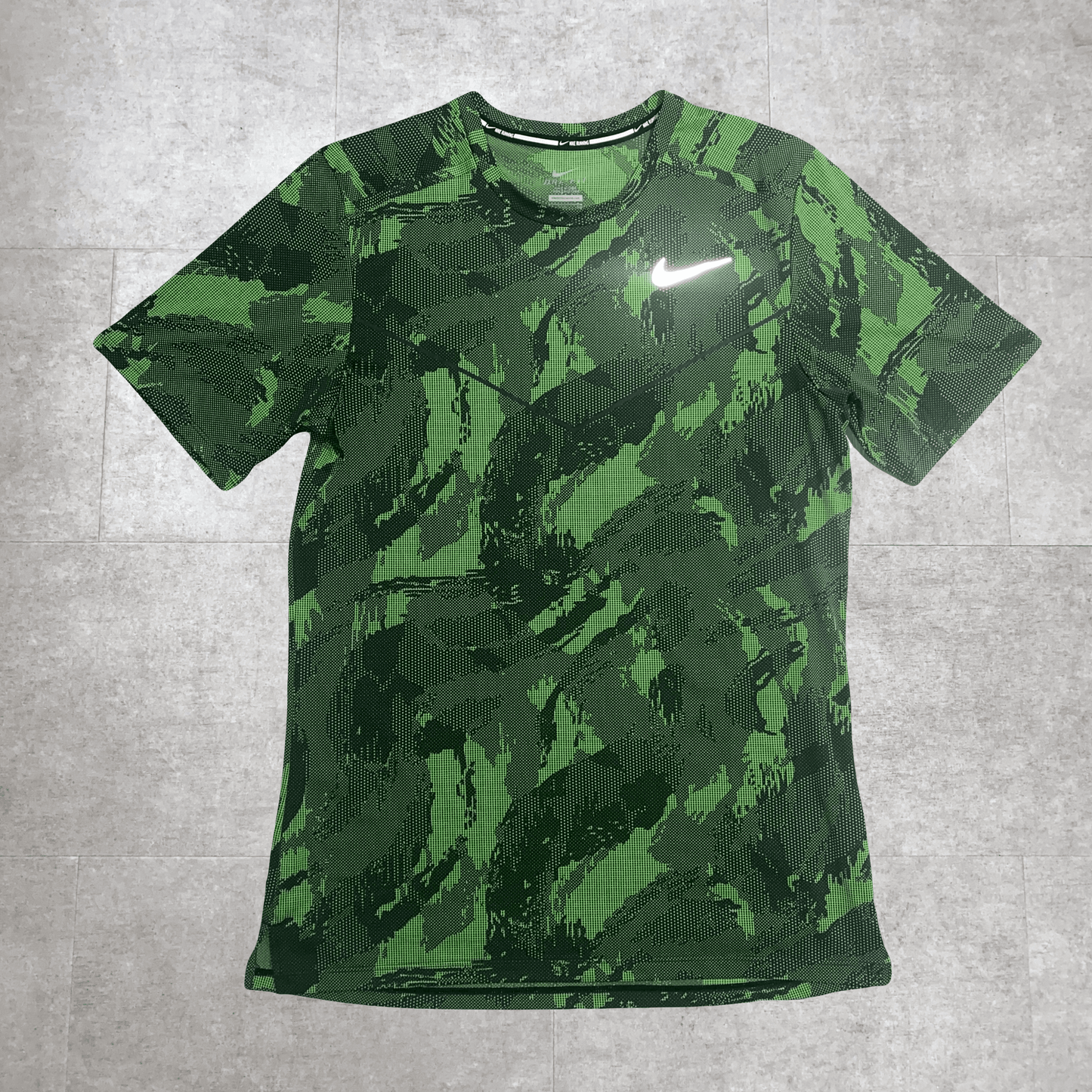 Rare Green Camo Running T-Shirt