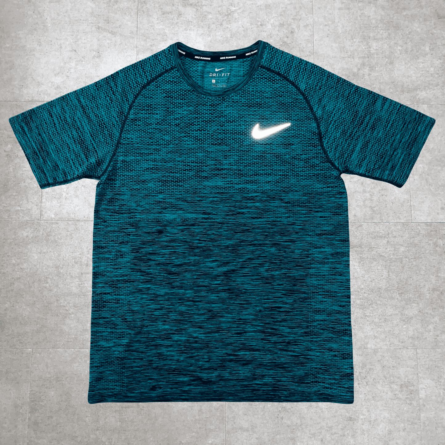 Rare Emerald Knit Running T-Shirt