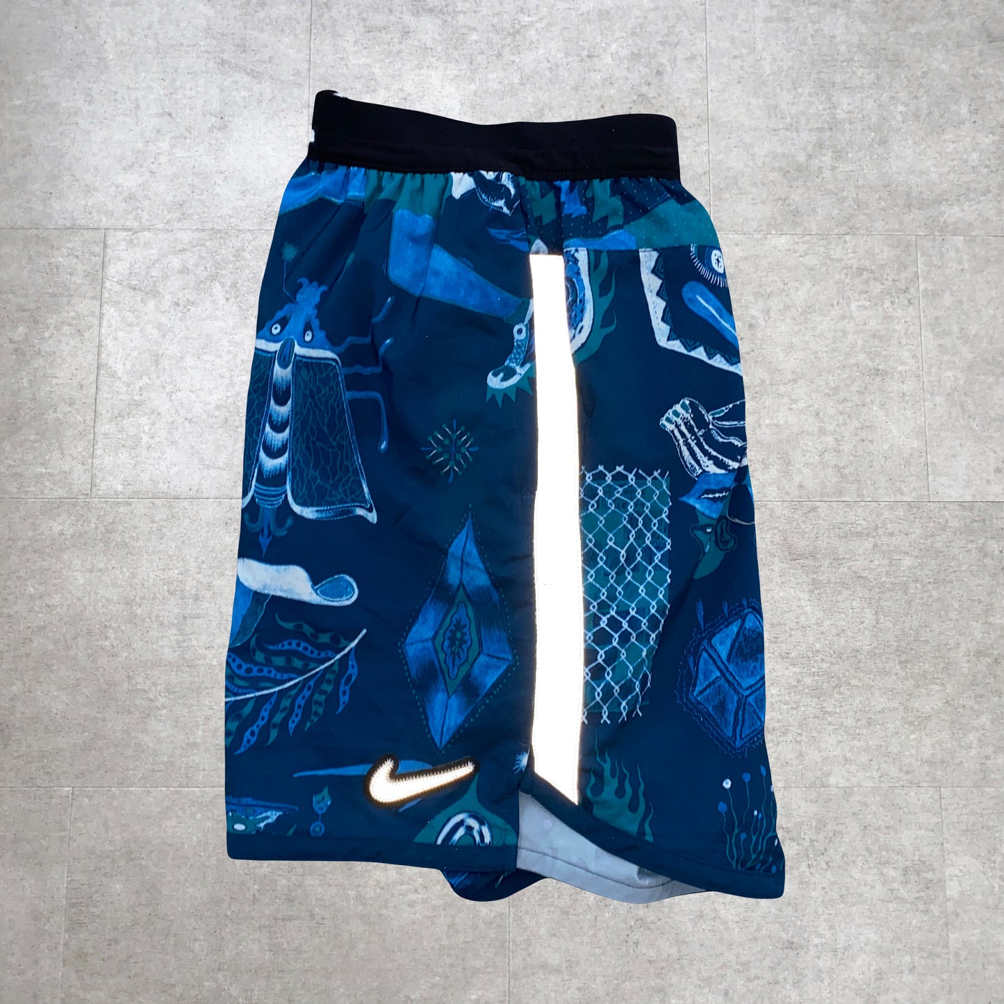 Rare Blue Dragon Running Shorts