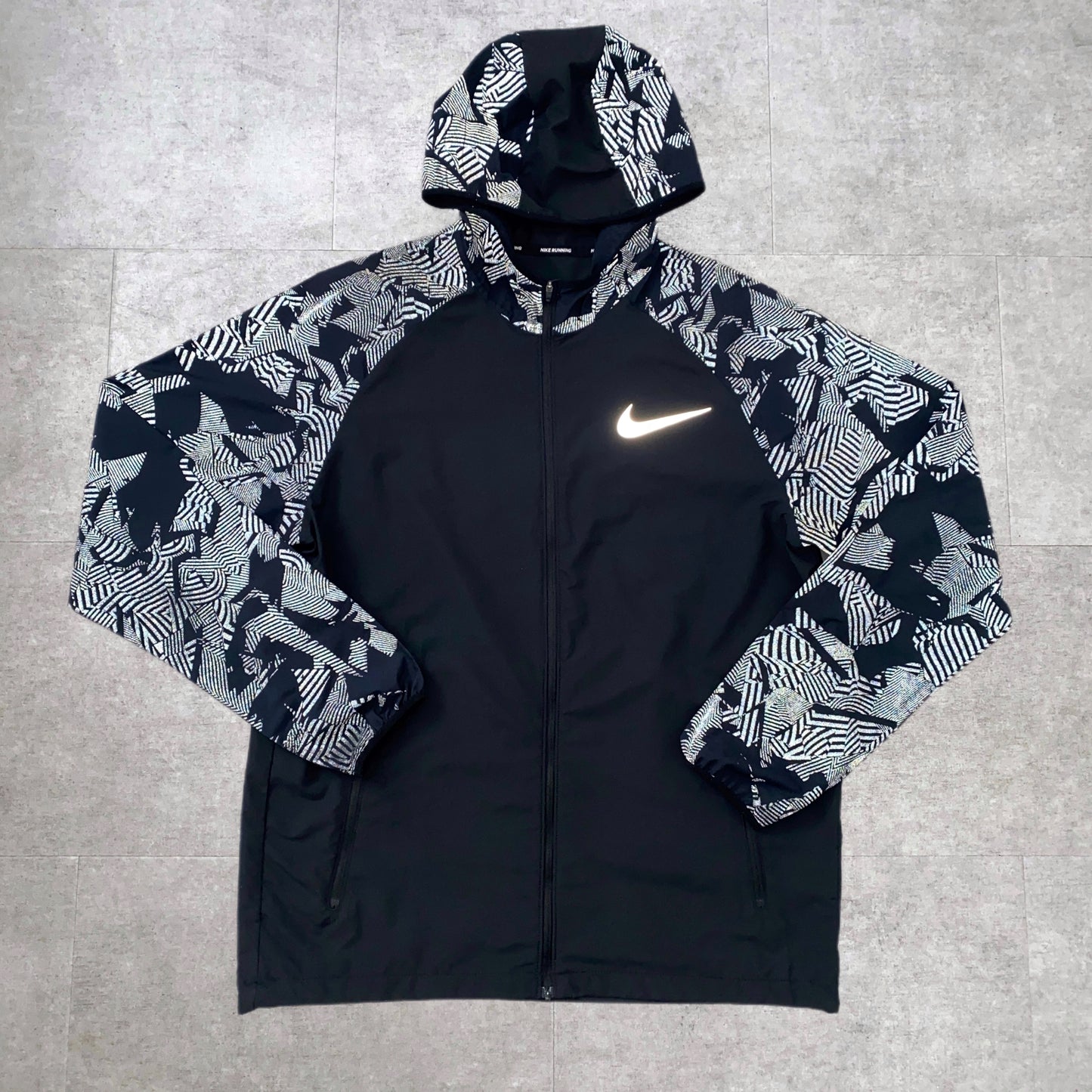 Ultra Rare Flash Pattern Running Jacket