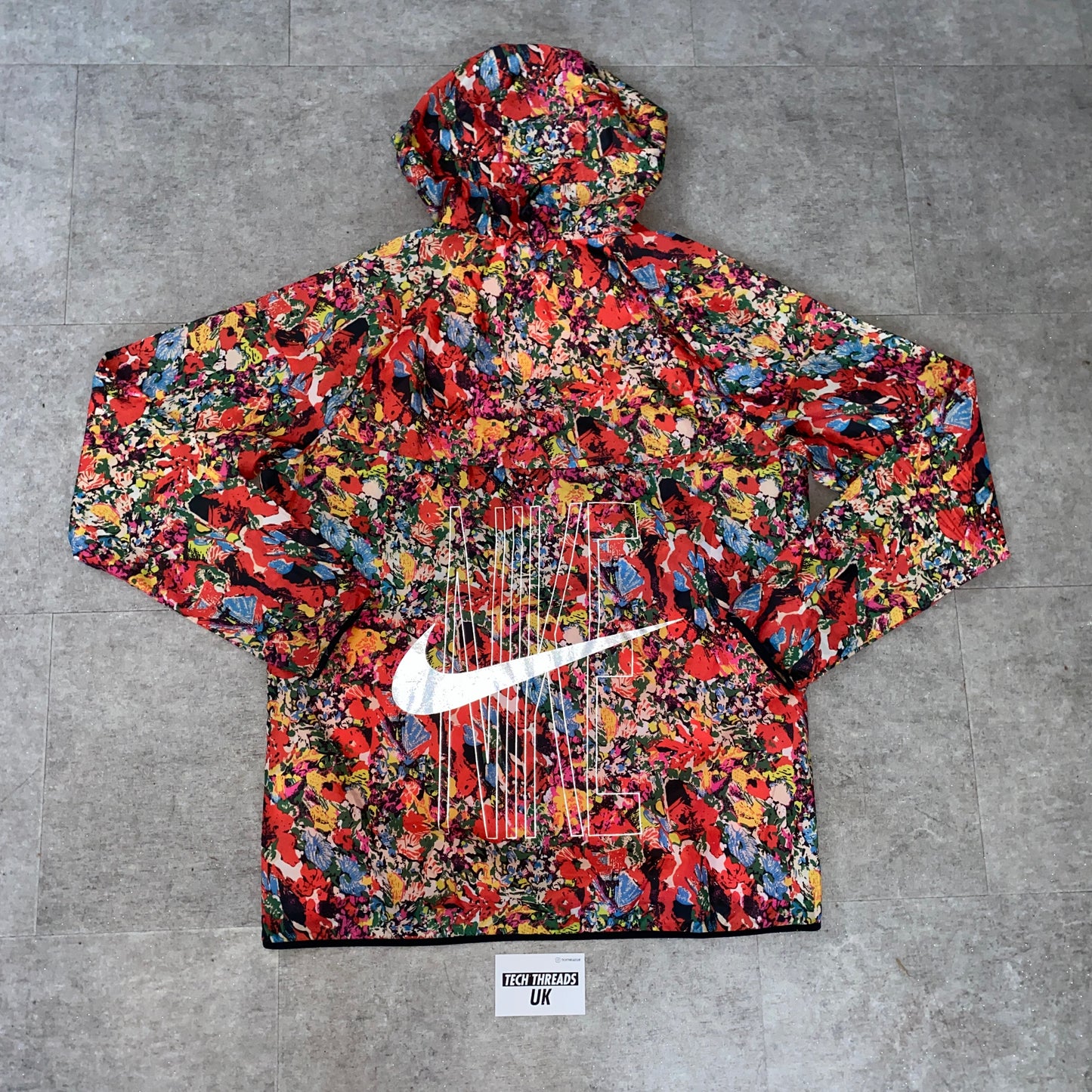 Ultra Rare Orange Floral Running Jacket