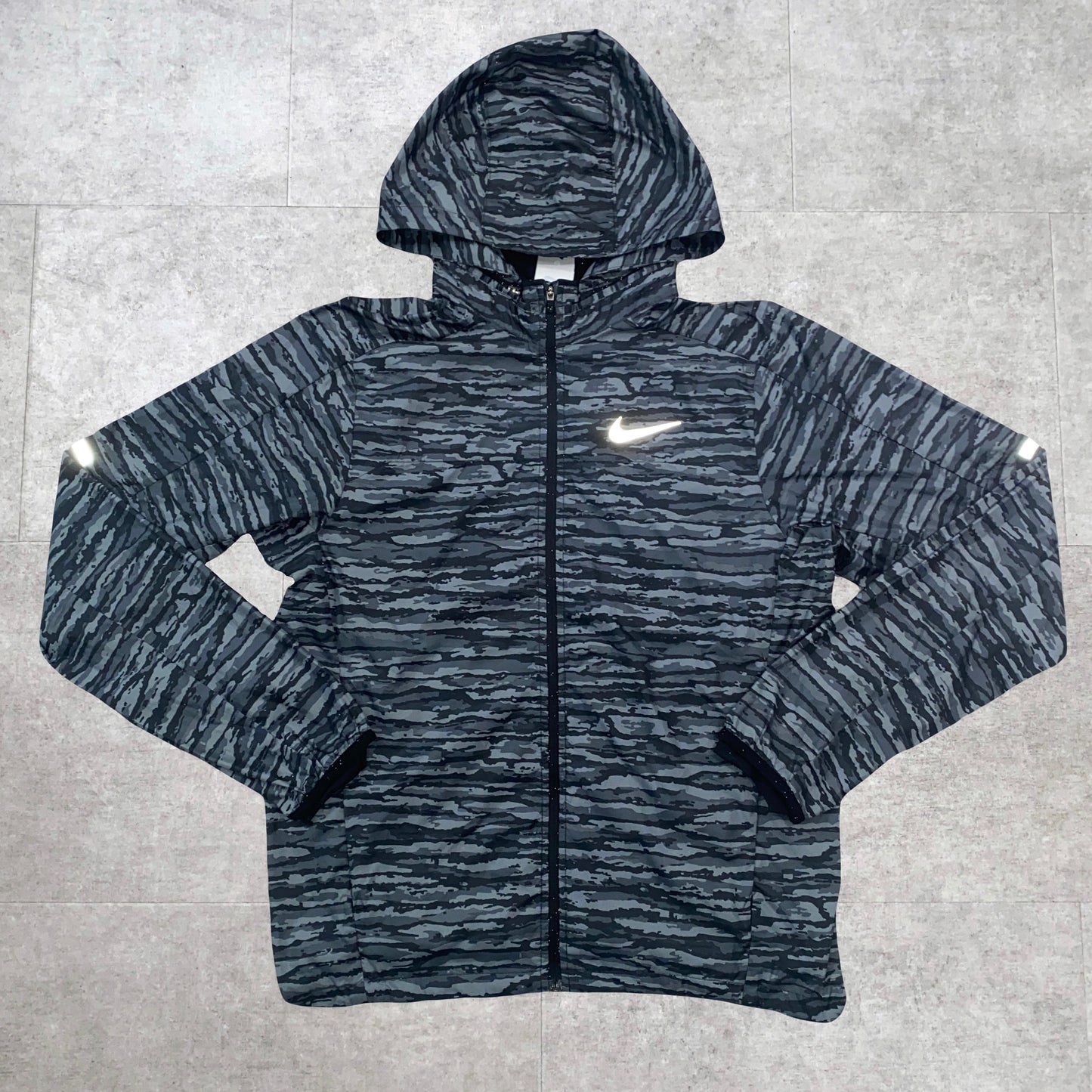 Rare Grey Camo Running Jacket