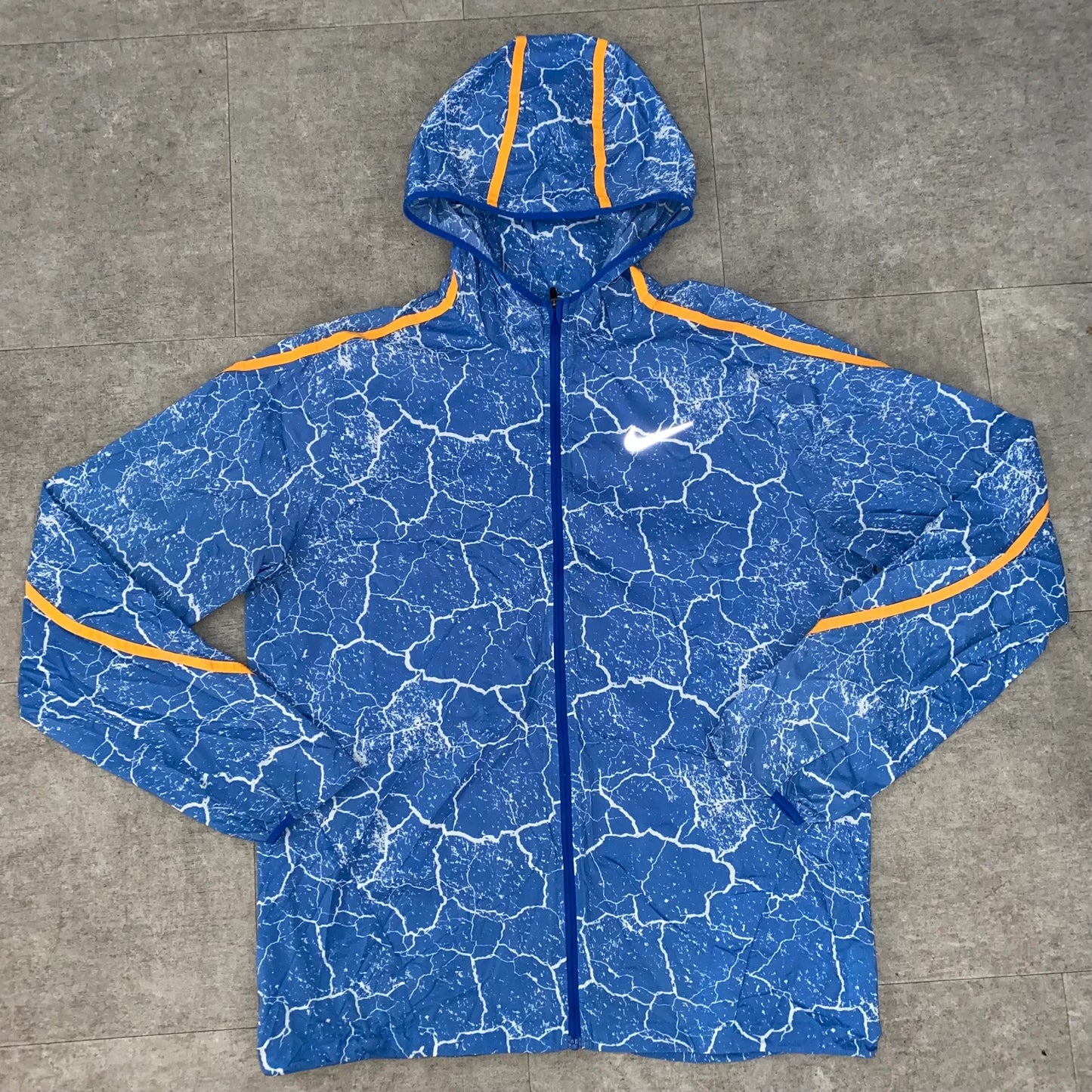 Rare Blue Lightning Running Jacket