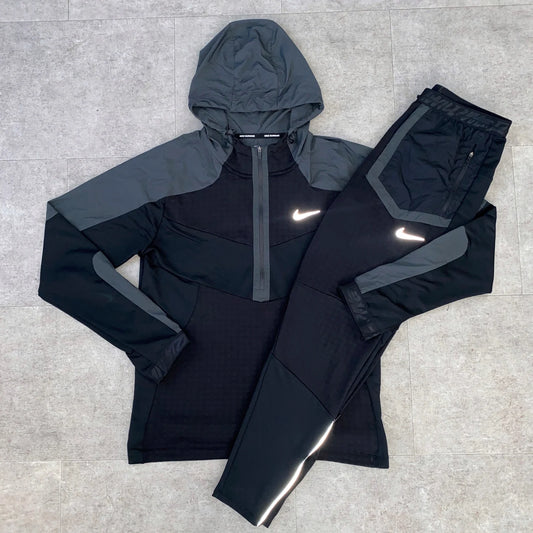 Rare Hooded Half Zip Jacket